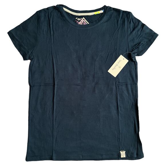 VERA BRADLEY Midnight Navy Crew Neck Top w/ Tag, Small - Picture 1 of 4